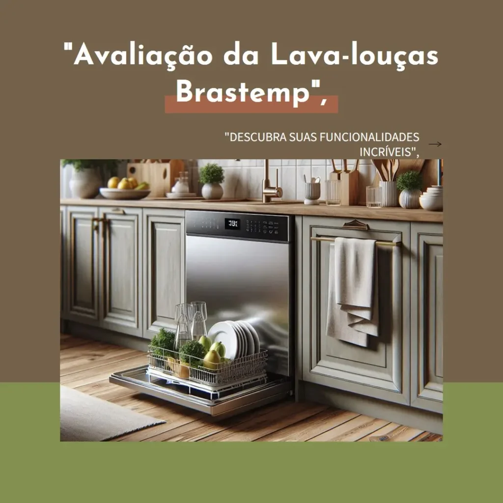 Lava-louças 15 serviços Brastemp com Smart Sensor - BLF61AR