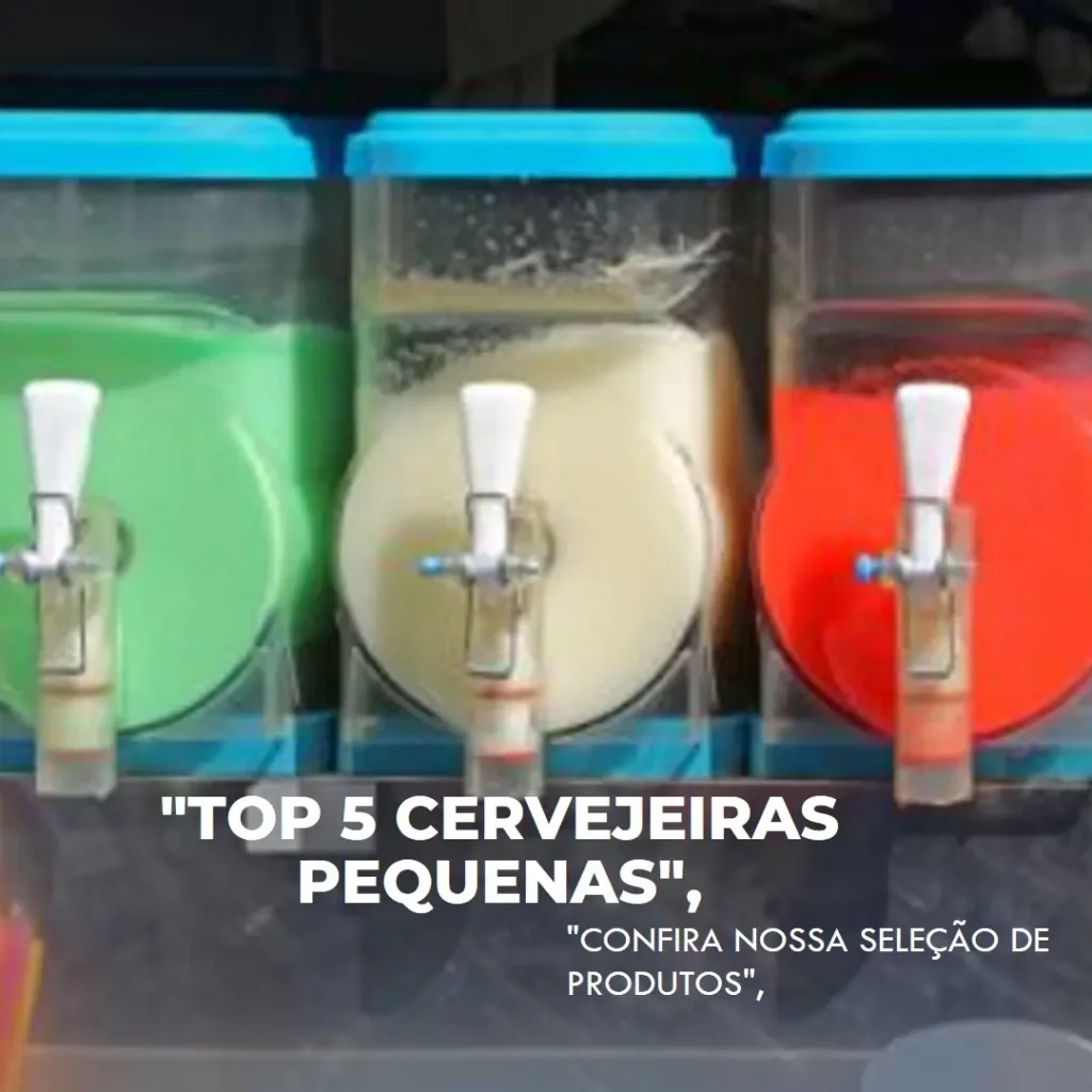 Top 5 Opções de cervejeiras pequenas