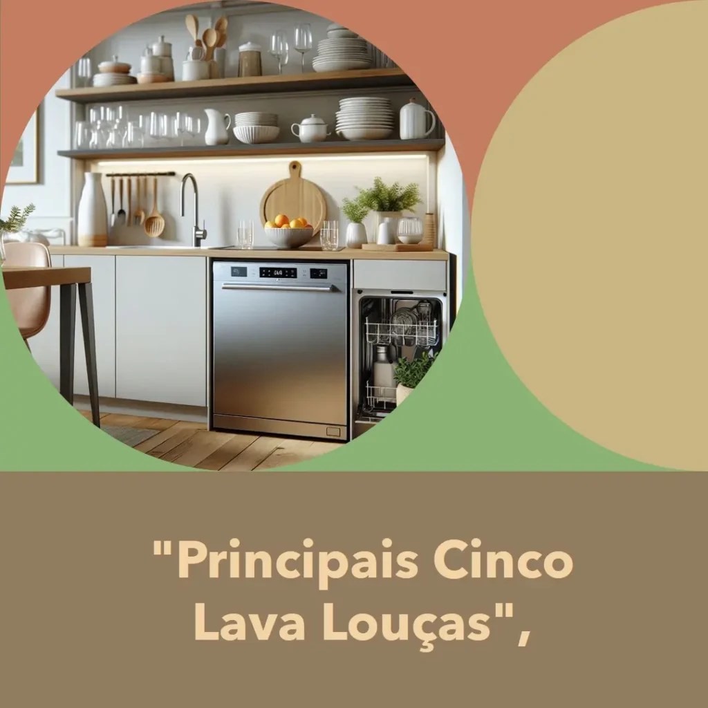 Principais Cinco  lava louça brastemp 10 serviços