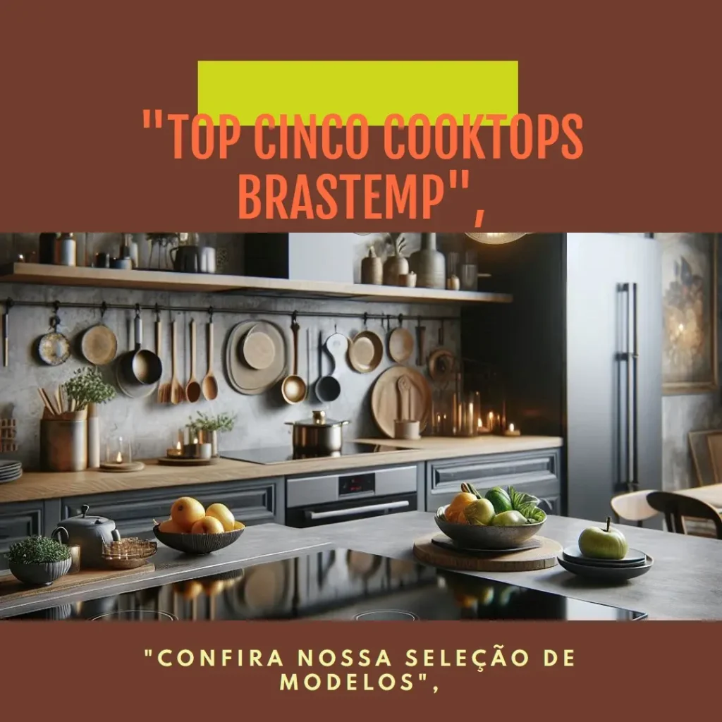 Top Cinco Modelos de cooktop brastemp por indução