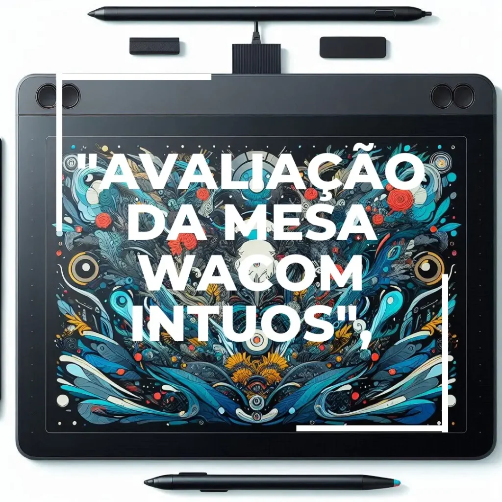 Mesa Digitalizadora Wacom Intuos Pen & Bluetooth CTL6100WLK0: Alta Sensibilidade e Conectividade