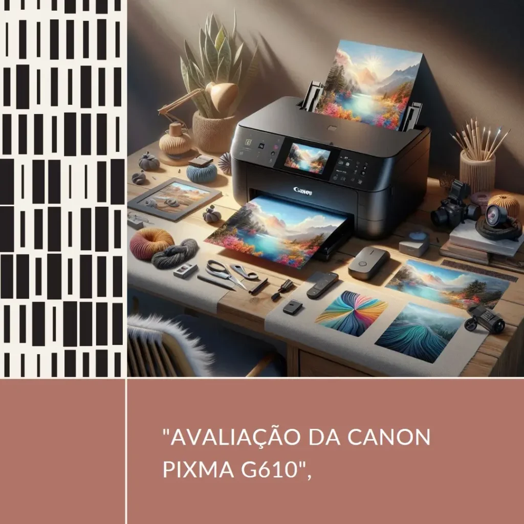 Canon PIXMA G610 CBR: Impressora com Conectividade Wi-Fi e Tinta Reciclável