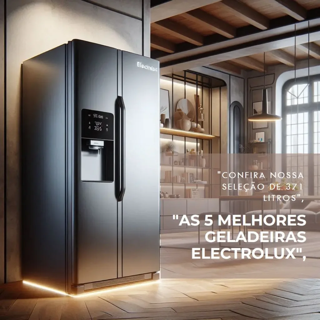 As 5 Melhores Opções de geladeira Electrolux frost free 371 litros