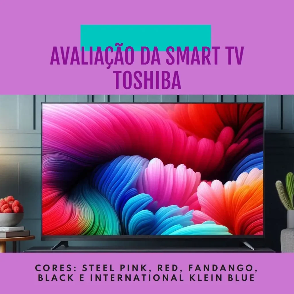 Smart TV 55" 4K Dolby Audio Toshiba Vidaa - TB023M: Performance e Design Inovadores
