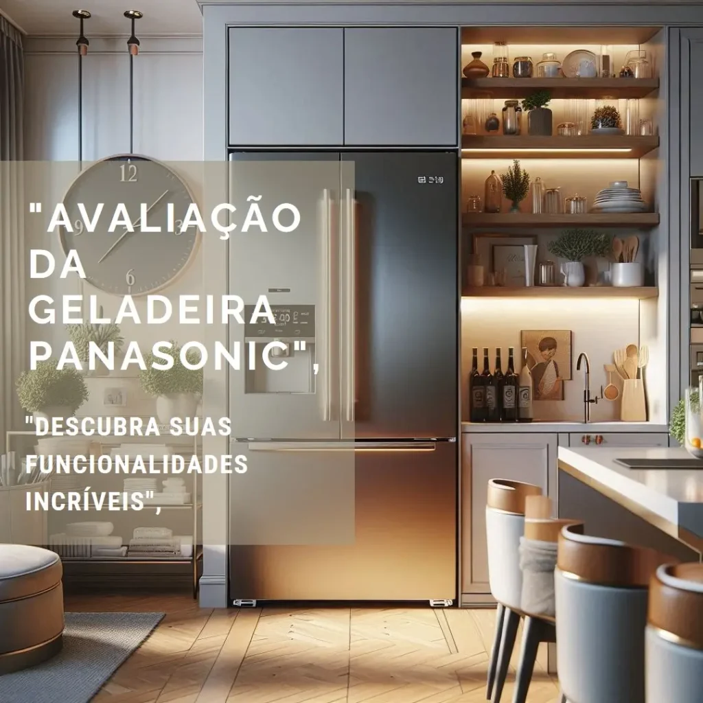 Geladeira Frost Free Panasonic 480L NR-BB71PVFXB: Aço Escovado e Economia de Energia