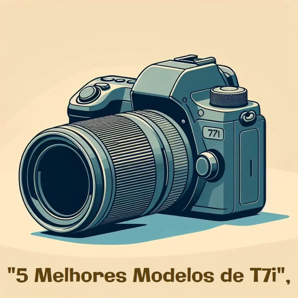 5 Melhores Modelos de  t7i camera