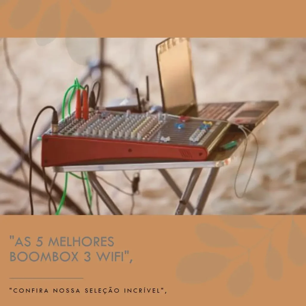 As 5 Melhores Opções de Boombox 3 wifi camuflada