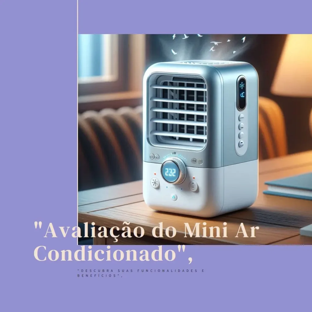 Mini Ar Condicionado Portátil para Carro: Refresque Seu Veículo Com Eficiência e Praticidade