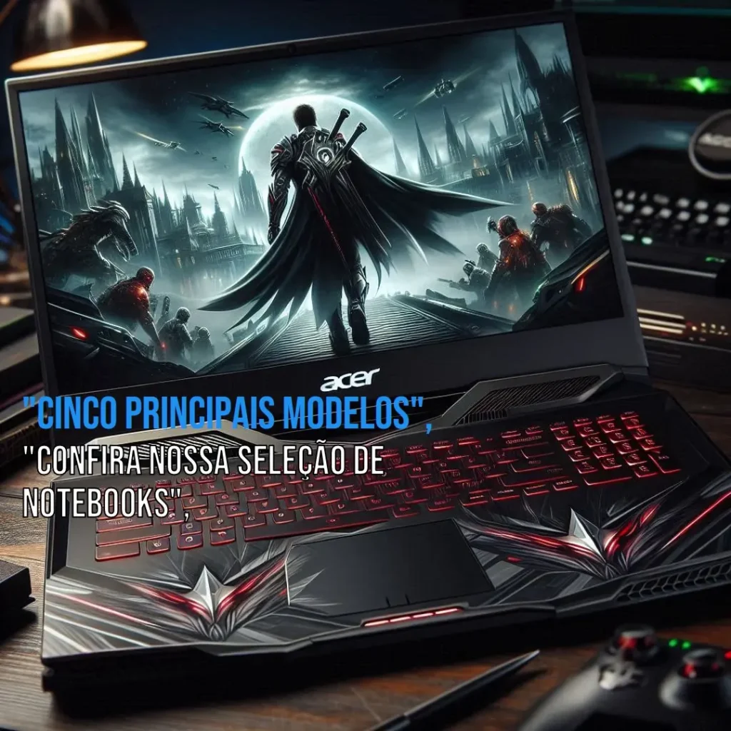 Cinco Principais Modelos de notebook gamer Acer Nitro