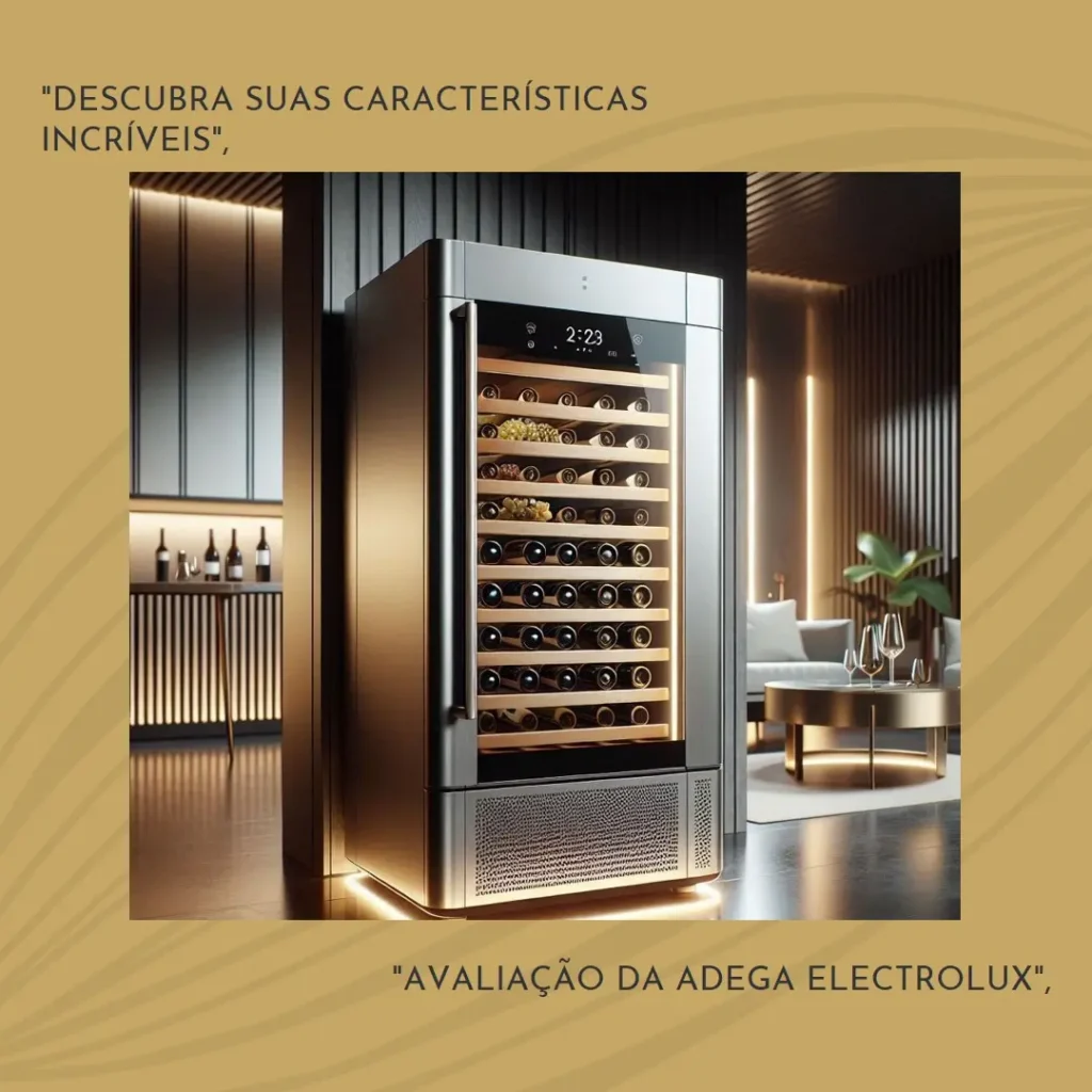 Adega Electrolux 34 Garrafas com Painel Digital (WSF34)