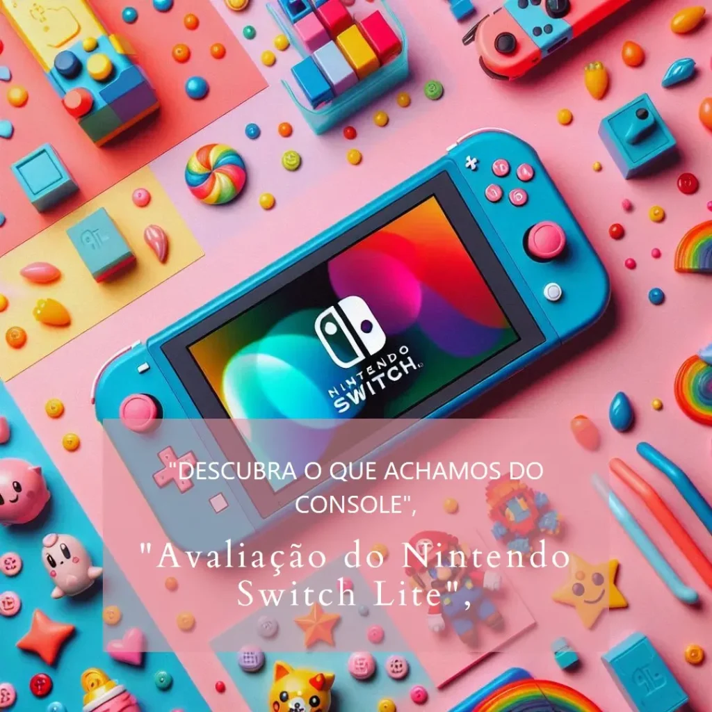 Nintendo Switch Lite Yellow - Portátil e Poderoso