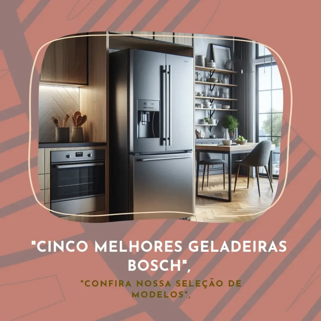 Cinco Melhores Modelos de  geladeira frost free bosch