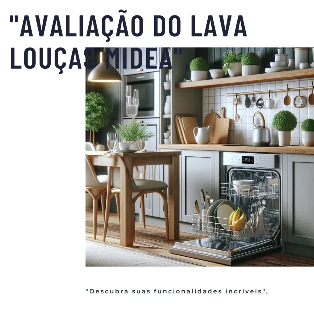 Lava Louças 8 Serviços 220V Midea: Praticidade e Eficiência para sua Cozinha