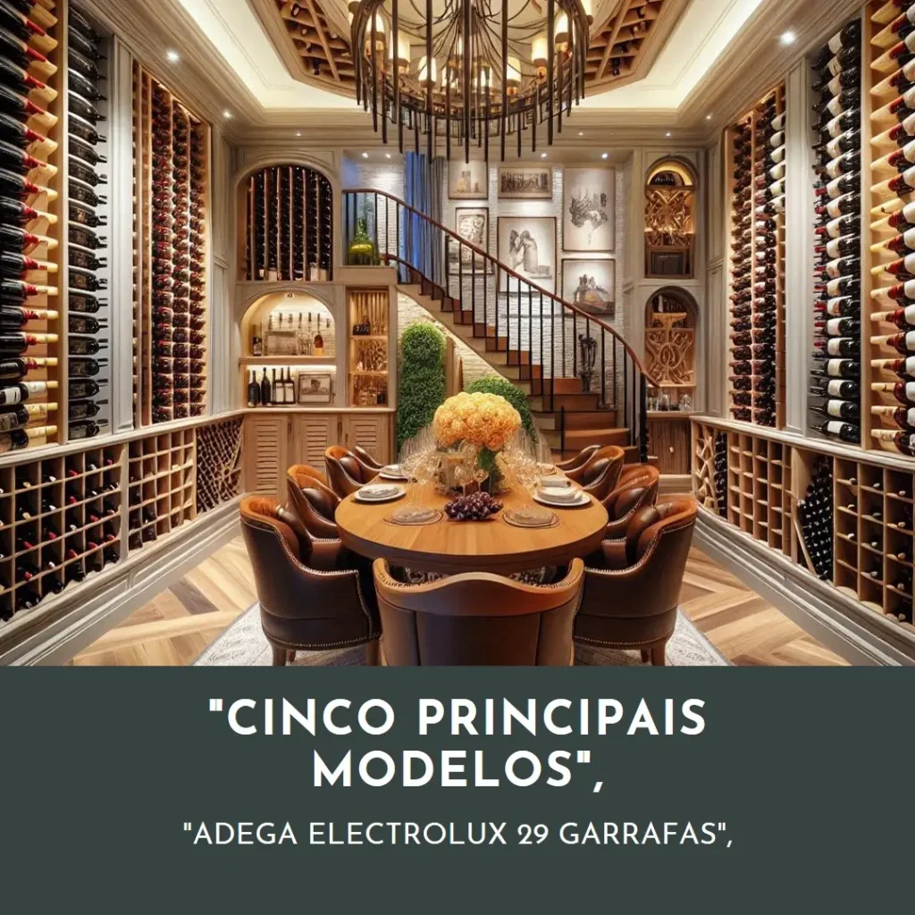 Cinco Principais Modelos de adega electrolux 29 garrafas