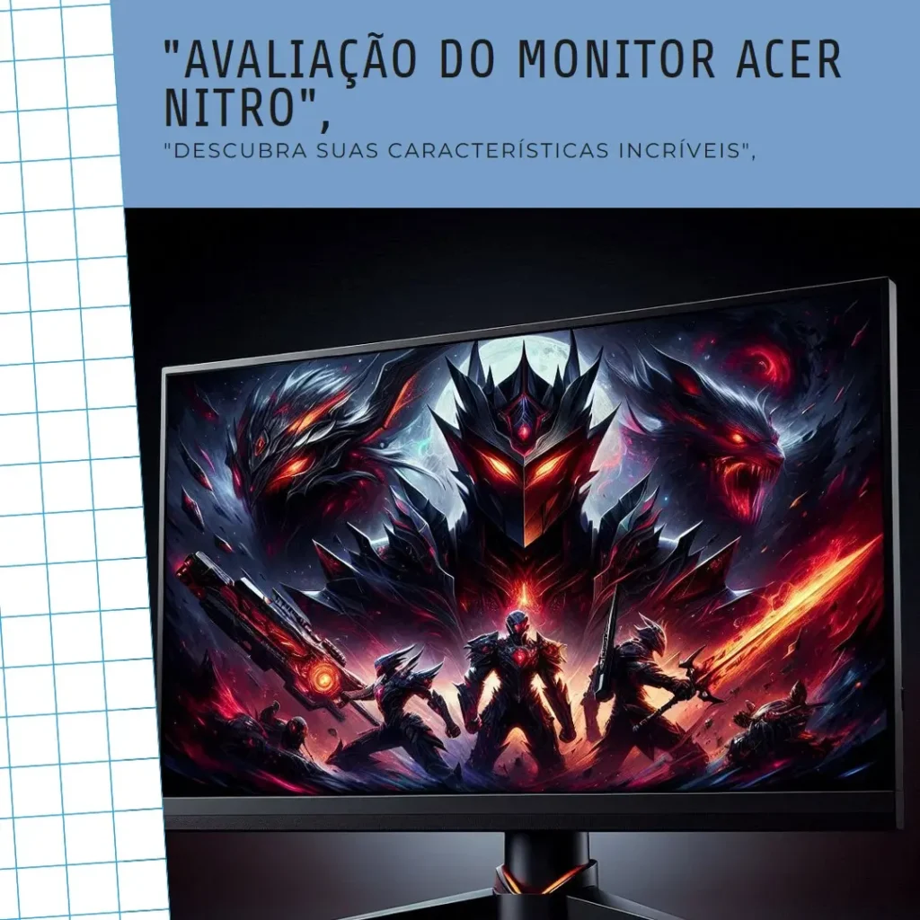 Acer Nitro 27’’ Full HD Gaming Monitor: Qualidade e Desempenho Incríveis
