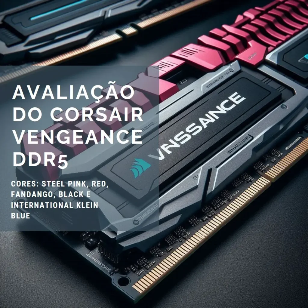 CORSAIR Memória RAM DDR5 VENGEANCE 64GB (2x32GB) 5200MHz