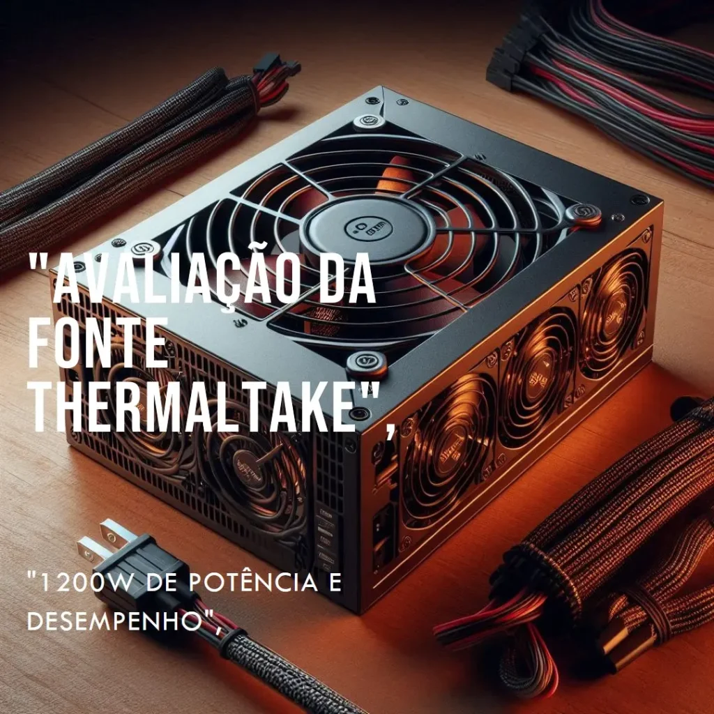 Fonte de Alimentação Thermaltake Toughpower GF A3 1200W 80 Plus Gold: Potência, Eficiência e Design Modular