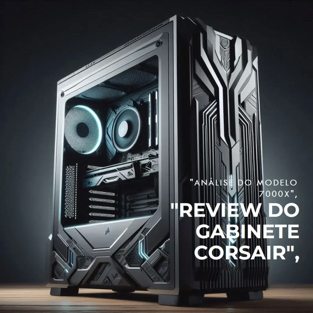 Gabinete Gamer Corsair iCUE 7000X RGB – Full Tower, Vidro Temperado
