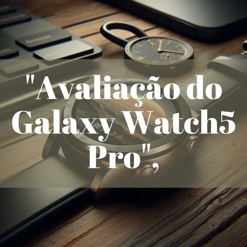 Samsung Galaxy Watch5 Pro 45mm Titânio: Desempenho e Durabilidade