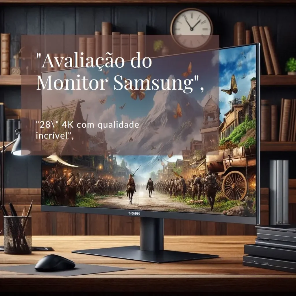 Monitor UHD Samsung 28" 4K, HDMI, Display Port, FreeSync