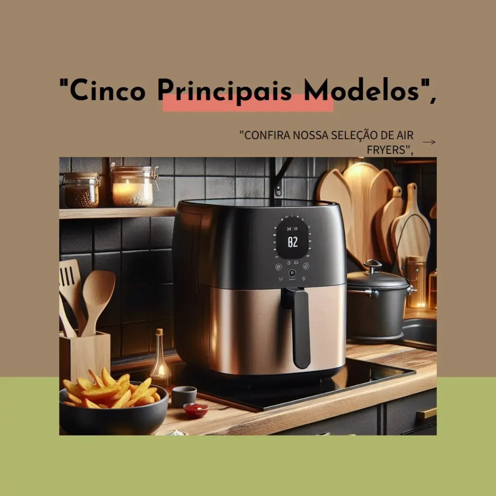 Cinco Principais Modelos de air fryer Philco 8 litros