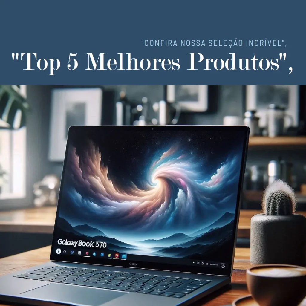 Lista de 5 Melhores: galaxy book 4 mx570