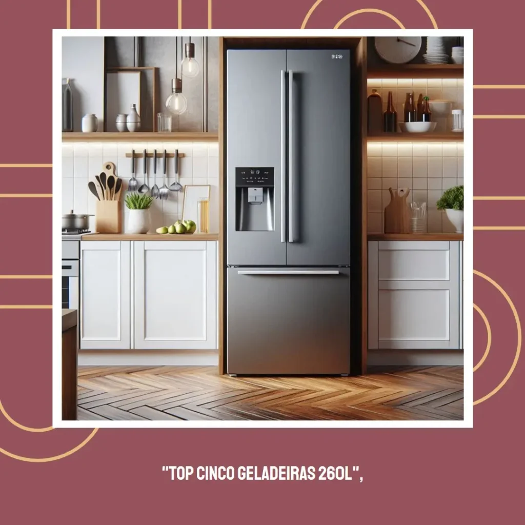 Top Cinco Modelos de geladeira 260 litros frost free
