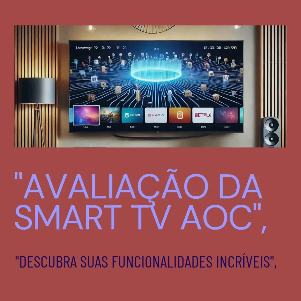Smart TV 32" HD AOC Roku 32S5045/78G: Desempenho, Conectividade e Preço Acessível