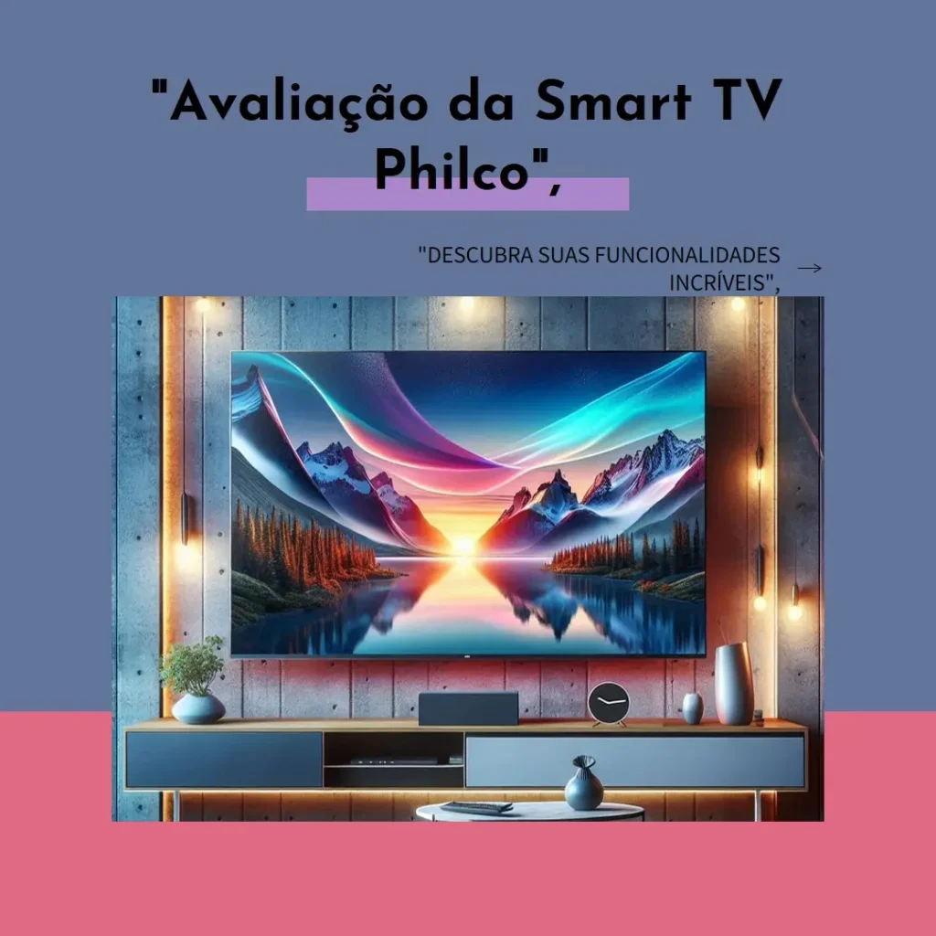 Smart TV Philco 32” PTV32E3ERSGB Led Roku TV: Qualidade e Conectividade ao seu Alcance