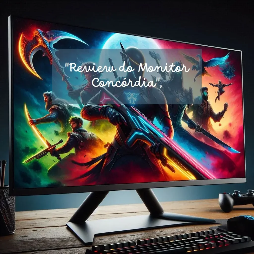 Monitor Concórdia Gamer Curvo 27'' CZ270F: Desempenho e Qualidade em Cada Jogo