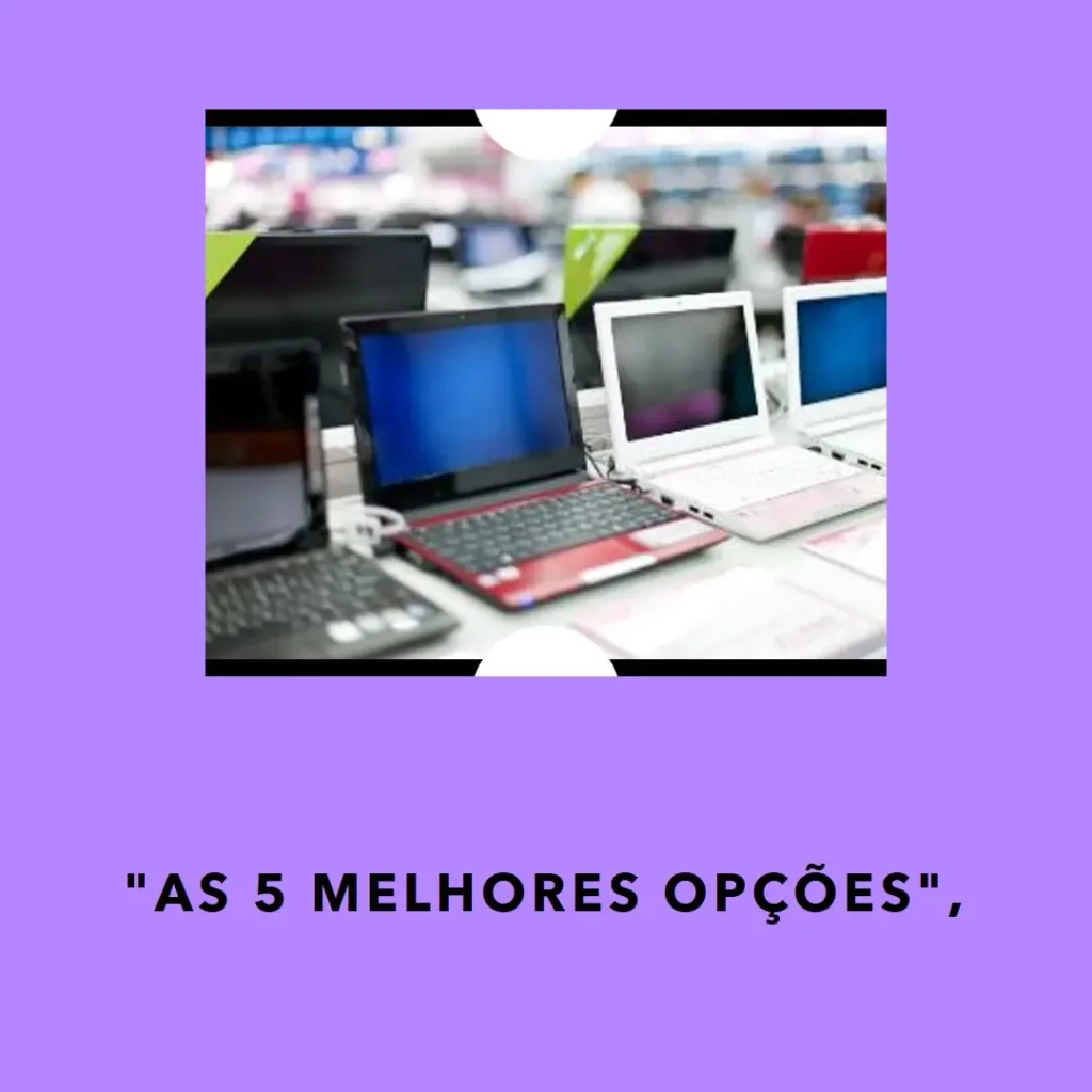 As 5 Melhores Opções de notebook lenovo ideapad 1