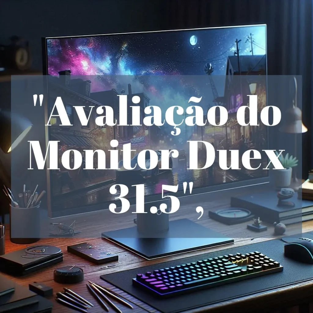 Monitor Duex 31.5 Polegadas, LED, Full HD, 75Hz