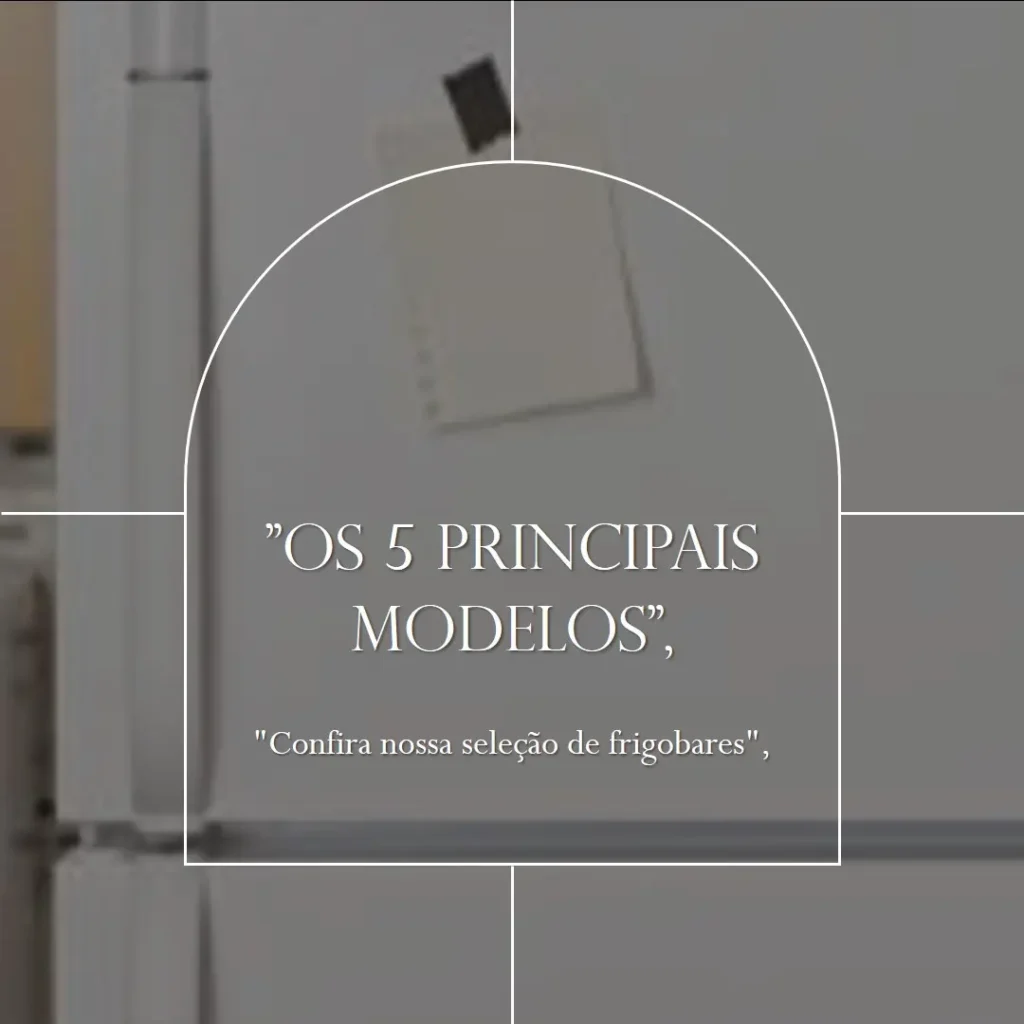 Os 5 Principais Modelos de frigobar 93 litros