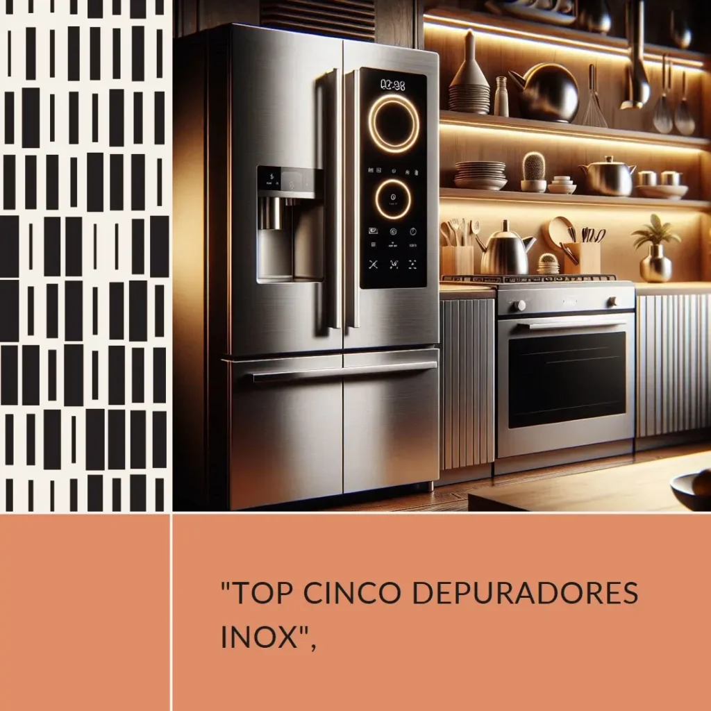 Top Cinco depurador 80 cm inox