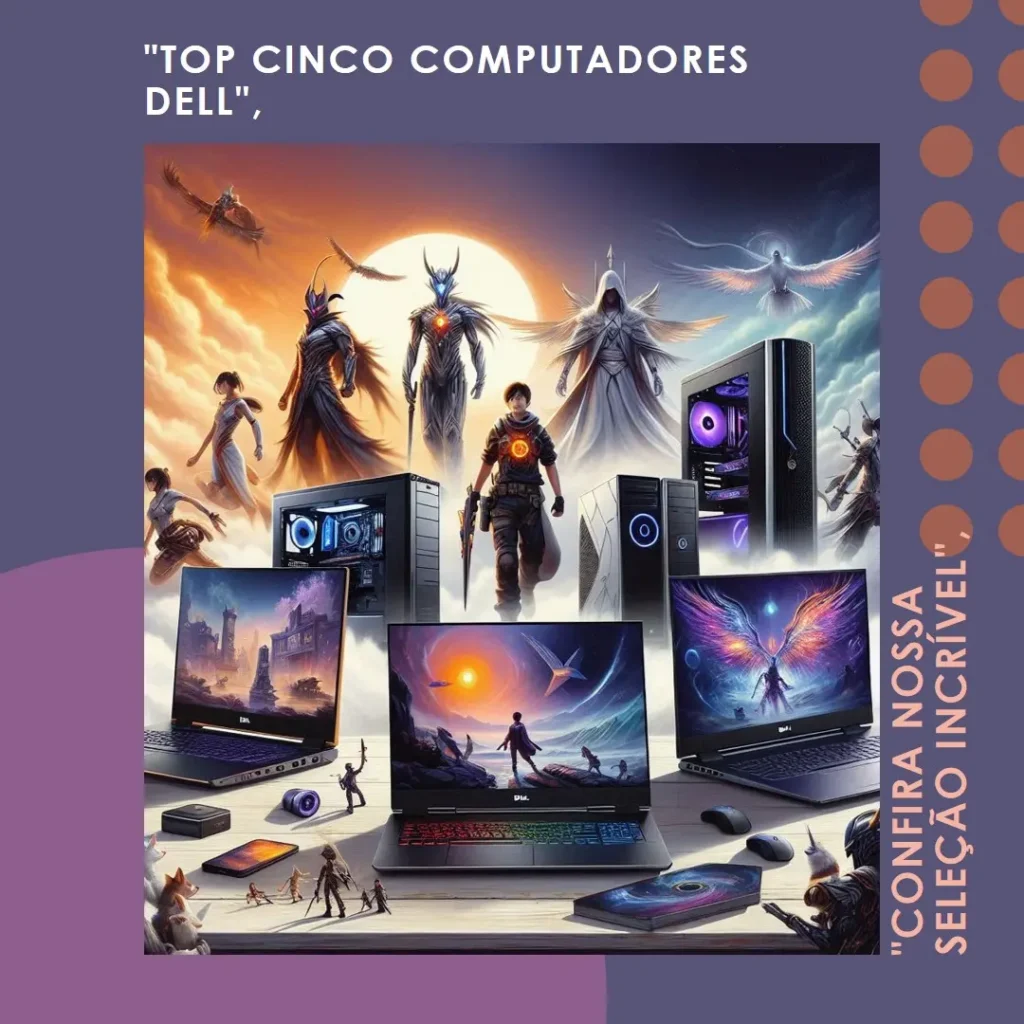 Top Cinco computador completo dell