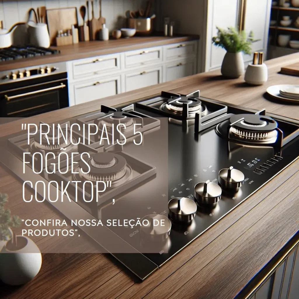 Principais 5 fogao cooktop 5 bocas brastemp