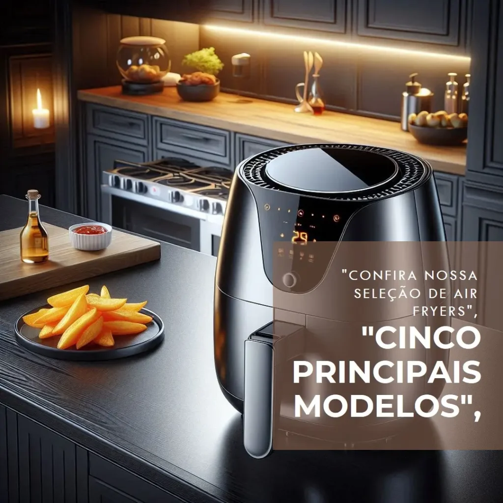Cinco Principais Modelos de air fryer com forno