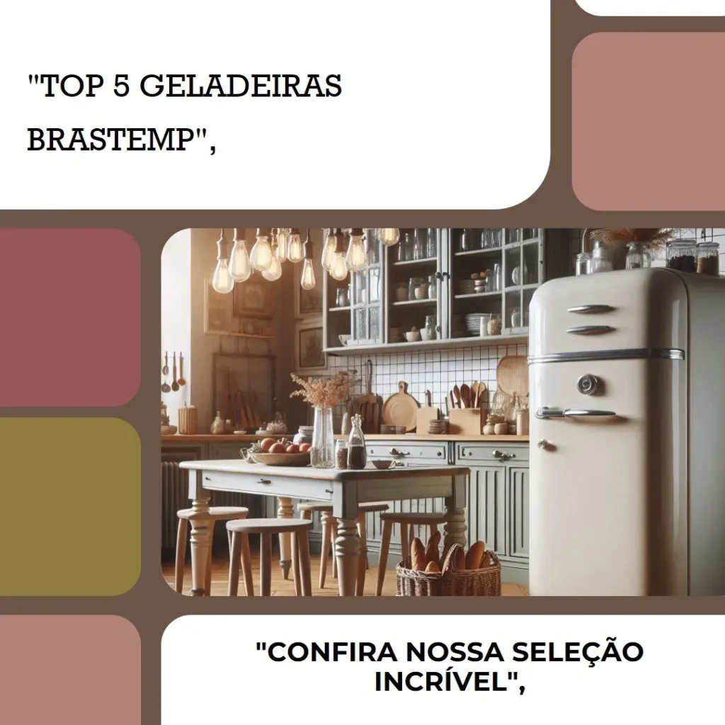 Top 5 geladeira brastemp antiga