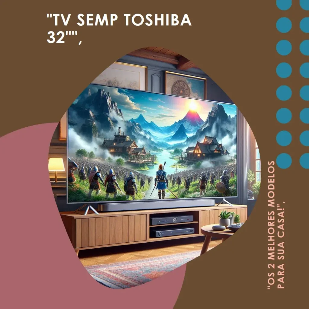 “TV Semp Toshiba 32” – Os 2 melhores modelos para sua casa!