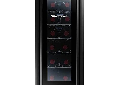 Adega Climatizada Brastemp 12 Garrafas All Black Preto BZC12B 220V