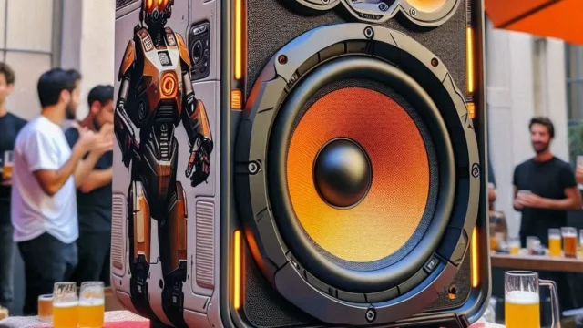 caixa JBL grande