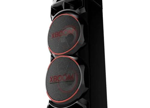 Caixa Acústica LG Xboom RNC9 - Multi Bluetooth, Graves Potentes, Entrada de Microfone e Guitarra