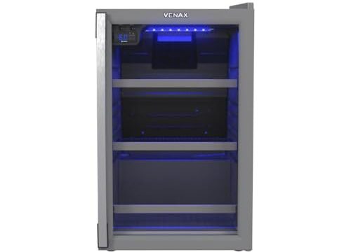 Cervejeira Venax 82 Litros Blue Light Cinza 110V