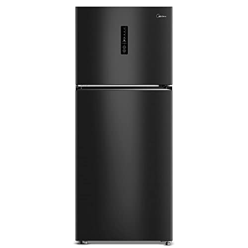 Geladeira Frost Free Midea Duplex 411L cor preta com desodorizador Active-C Fresh - 220V