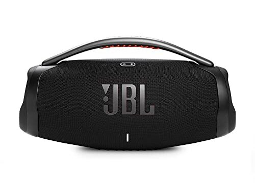 JBL Caixa de Som, Boombox 3, Bluetooth, À Prova D'água e Poeira - Preto