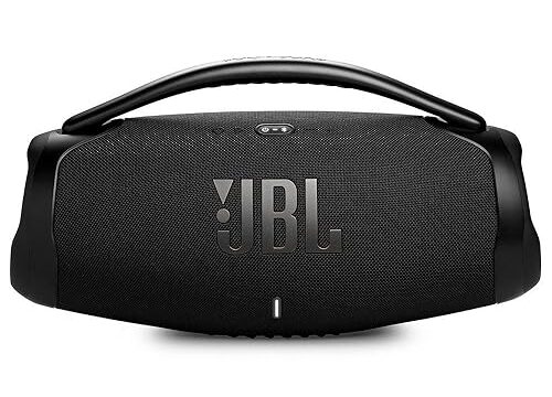 JBL, Caixa de Som, Boombox 3 Wi-Fi, Bluetooth, À Prova D'água e Poeira - Preto