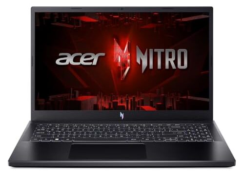 Notebook Acer Nitro V15 ANV15-51-58AZ 13ª Geração Intel Core i5-13420H, 8GB RAM, 512GB SSD, NVIDIA RTX 3050, 15.6" FHD LED IPS 144Hz, Windows 11, Preto, Retroiluminado