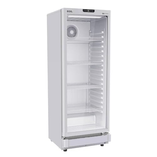 Refrigerador Expositor Vertical Eos 231 Litros Eco Gelo Digital Branco Eev210b 220v