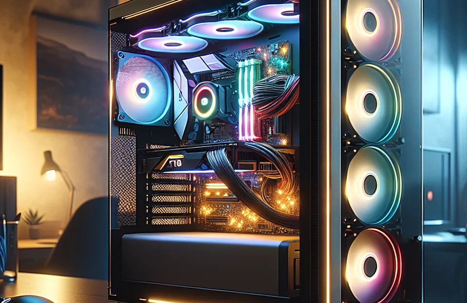Monte seu PC: Intel i5-14400F, RTX 4070, 16GB, 512GB SSD