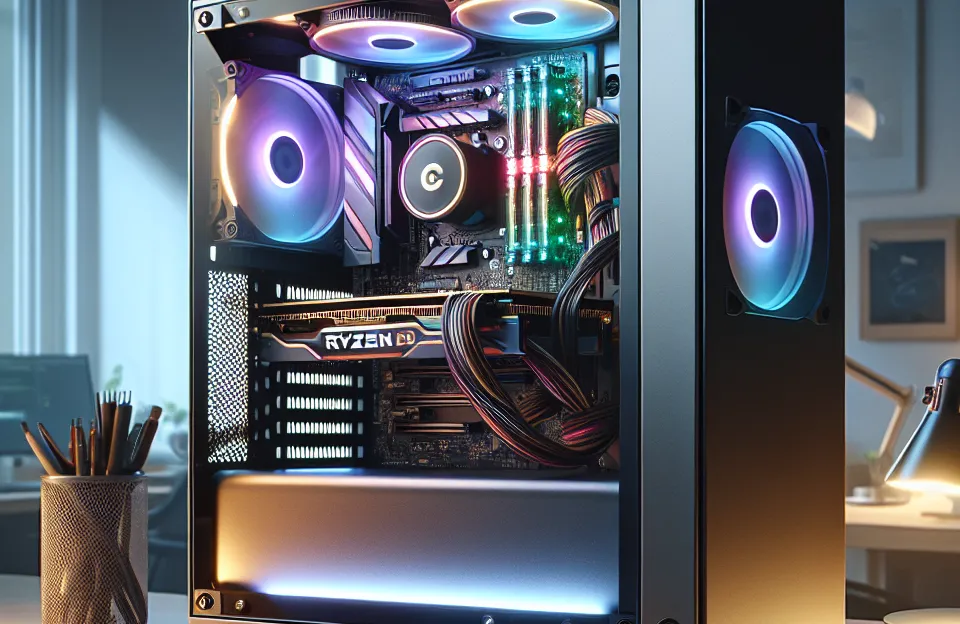 Monte seu PC: Ryzen 3 4100, RX 560 XT, 16GB, SSD 480GB
